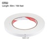 Unique Bargains Cotton Paper Double-Sided Adhesive Tape for DIY Arts Crafts 3 Rolls - 2 of 3