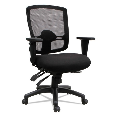 Alera Etros Series Mid Back Multifunction With Seat Slide Chair Black Et4217 Target
