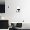 Stupell Industries Pug Bathroom Splash Black Framed Giclee Art - 2 of 4