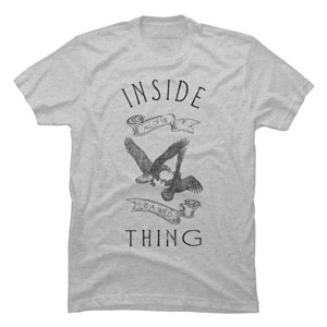 Men's Design By Humans Inside All Of Us Is A Wild Thing By magdadesign T-Shirt - 1 of 4