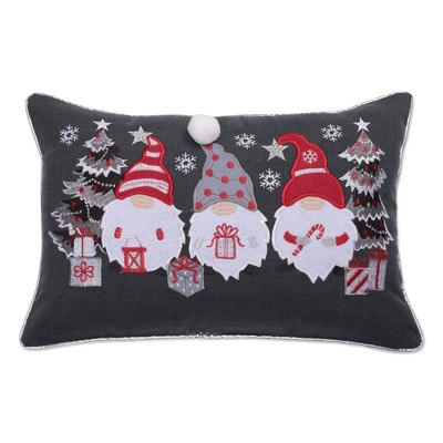 12"x18" Gnomes Christmas Indoor Lumbar Throw Pillow - Pillow Perfect