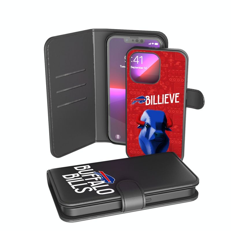 Keyscaper Buffalo Bills 2024 Illustrated Limited Edition Wallet Phone Case, 1 of 2