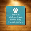 Slickblue Dog Rescue Quote Wood Sign, Routed Slot Hanging, Wall or Shelf Decor, Rustic Look, 7x7 Size, Color Options - 3 of 3