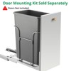 Garbage Waste Recyling Bin with Full Extension Slides, Space-Saving Design - 4 of 4