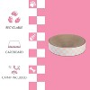 THE LICKER STORE Nelson Modern Cardboard Round Bowl Cat Scratcher with Catnip - 3 of 4