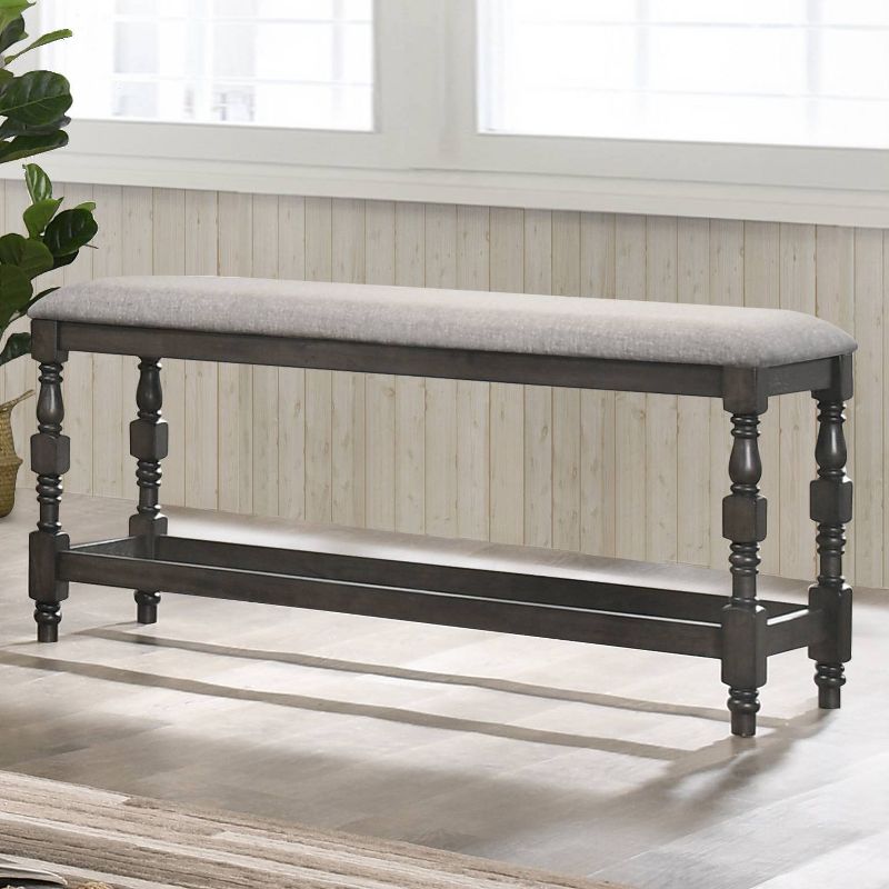 Bringe Upholstered Counter Height Bench - HOMES: Inside + Out, 3 of 5