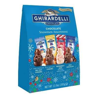 Ghirardelli Holiday Snowmen Assortment XL Bag - 13.9oz