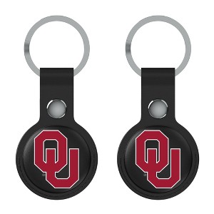 Keyscaper NCAA SEC Universities Insignia Black Airtag Holder 2-Pack - 1 of 4