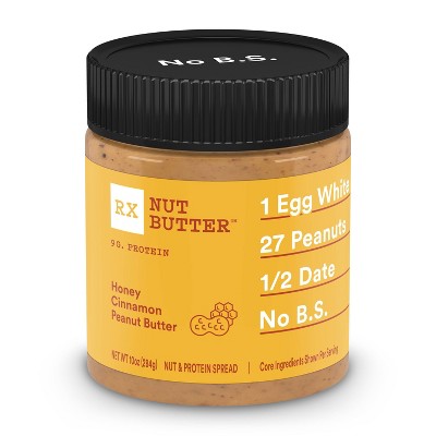 RX Nut Butter Honey Cinnamon Peanut Butter Spread - 10oz