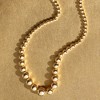 Ross-Simons Italian 6-14mm 18kt Gold Over Sterling Silver Graduated Bead Necklace - 3 of 4