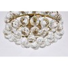 Elegant Lighting Savannah 12 inch flush mount in brass - 4 of 4