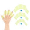 Unique Bargains Silicone Resistance Lightweight Aquatic Webbed Swimming Fins 2 Pairs - 4 of 4
