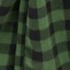 plaid black & green