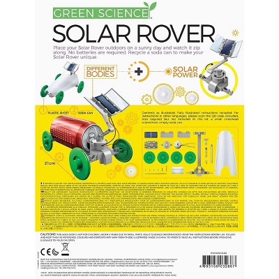 4M Green Science Solar Powered DIY Rover Kit
