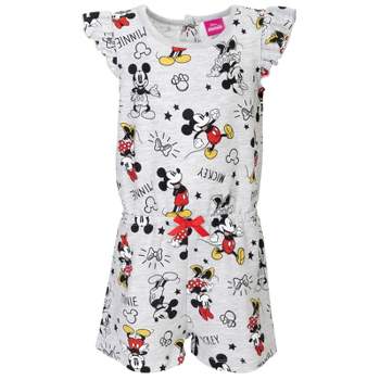 Disney Minnie Mouse Mickey Mouse Nightmare Before Christmas Pixar Toy Story Lion King  Baby Girls Romper Infant to Big Kid