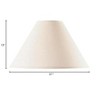 Cal Lighting Vertical Basic Coolie Linen Hardbac - 3 of 3