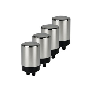 Nispira Water Filter Replacement For Brita Basic Complete Faucet Filtration Systems 36311 36312 FR-200 FF-100 Polished Chrome Silver, Pack of 4 - 1 of 4