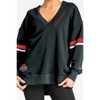 NCAA Ohio State Buckeyes Women's Champion V-Neck Tunic Sweatshirt - 4 of 4