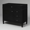36" Bathroom Vanity Cabinet Without Sink, Freestanding Storage Cabinet with Tip-Out Drawer, Adjustable Shelf & Roman Legs - 2 of 4