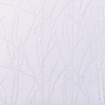 Edinburgh Sheer White Cotton Polyester Grommet Window Curtains