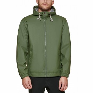 Men's Bomber Jacket With Hoodie - Club Room - 1 of 4