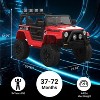 2-Seater 12V Ride On Truck for Kids w/Parent Remote, Safety Belt, LED Lights, MP3 Player, All-Terrain Wheels - 4 of 4
