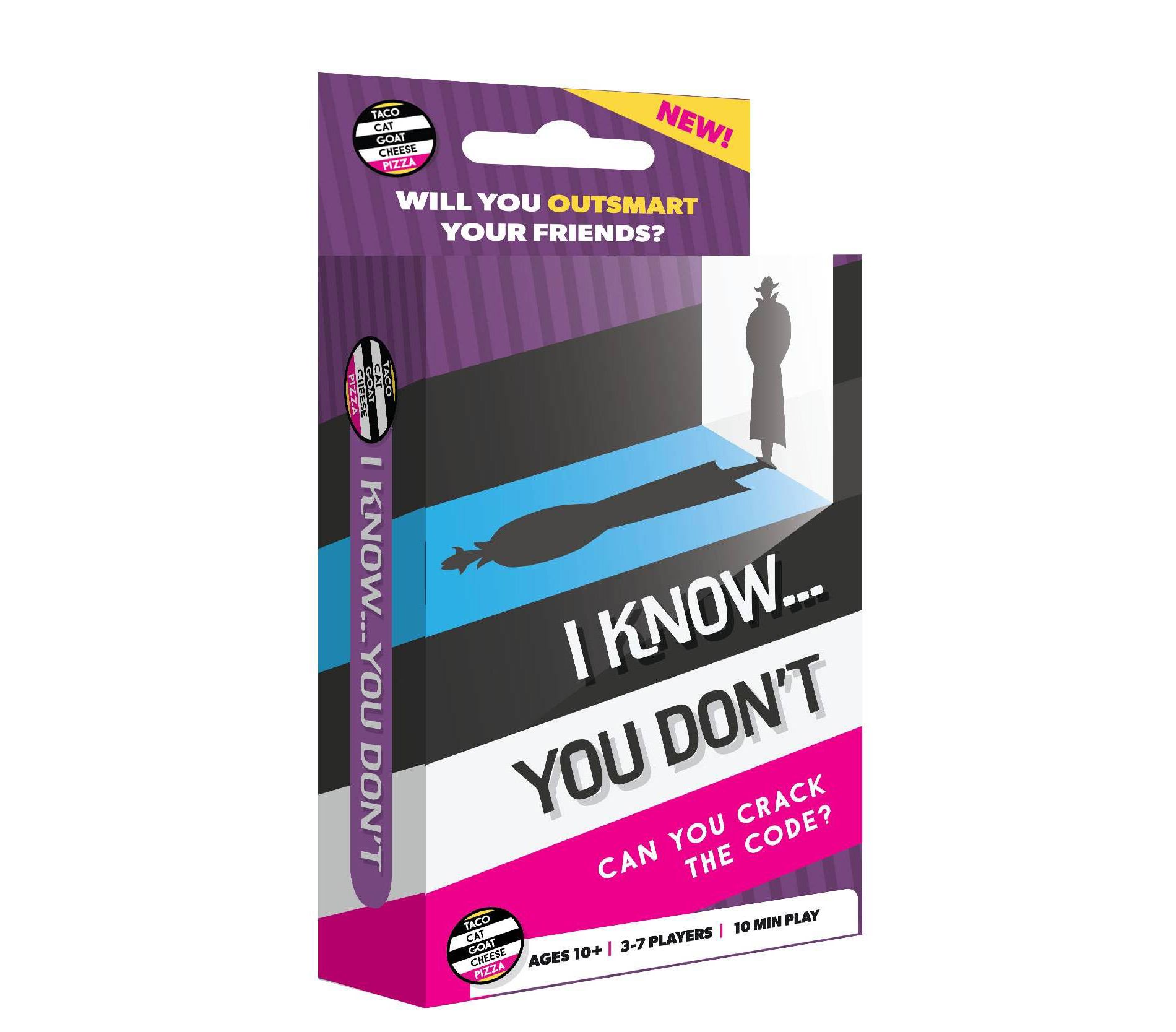 Dolphin Hat Games I Know You Don't Card Game: Creative Thinking, 2-6 Players, Includes Instructions