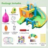 Infans Inflatable Water Slide, 9 in 1 Giant Water Bounce House Park w/Dual Slides, Soccer Gate, Deep Splash Pool, with 735W Blower - 4 of 4