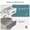 Jojoka Dresser for Bedroom with 7 Drawers, Modern Chest of Drawers with Metal Handle for Living Room - 4 of 4