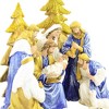 Christmas Nativity Blue Gold Roman, Inc  -  Decorative Figurines - 3 of 4