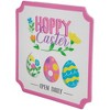 Northlight Hoppy Easter Open Daily Metal Wall Sign - 9.75" - 3 of 4