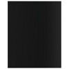 vidaXL Bookshelf Boards 8 pcs High Gloss Black 15.7"x19.7"x0.6" Engineered Wood - 4 of 4