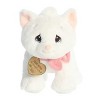 Aurora Small Cassie Kitten Precious Moments Inspirational Stuffed Animal White 9" - 2 of 4
