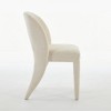 Kumasinova 19.7"H Sleek Dining Chairs Set of 2,Plush Chenille Kitchen Chair with Hollowed-Out Back,Iron Frame,300lbs Capacity - 4 of 4