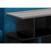 Monarch Specialties Accent Table, Side, End, Nightstand, Lamp, Living Room, Bedroom, Black And Grey Laminate, Contemporary, Modern - 3 of 4