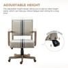 Debora Modern Task Chair Arm Chair for Living Room and Office Room  with Nailed Trims| KARAT HOME - 4 of 4