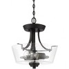 Craftmade Lighting Grace 2 - Light Semi-Flush Mount in  Espresso - 2 of 3