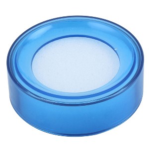 Unique Bargains Office Financial Officer Round Sponge Finger Wet Money Casher Blue 6.7 x 2.5cm - 1 of 4