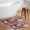 Deny Designs Burcu Korkmazyurek Summer Botanical Monogram Memory Foam Bath Mat - 4 of 4