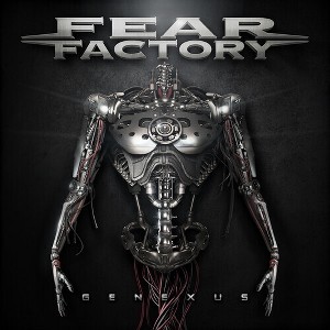 Fear Factory - Genexus - Crystal Clear Black White Splatter (Vinyl) - 1 of 1