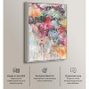 Art Remedy Doll Memories - Secret Green Floral Colorful Pastel Abstracts Framed - 3 of 4
