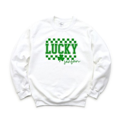 Simply Sage Market Women's Graphic Sweatshirt Lucky Season Checkered