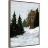 23"x30" Amanti Art Winter on Grand Mesa by Pamela Munger Framed Canvas Wall Art - 2 of 4