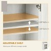 LunaLulinlk Kitchen Sideboard Storage Cabinet with Double Doors - 3 of 4