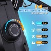 Garvee Rowing Machine for Home Gym with 14 Level Magnetic Resistance, Wheels Magnetic  Rower Machine Foldable & Compact Gym Exercise Equipment - 4 of 4