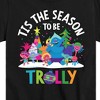 Boys' - Trolls - Christmas Tis The Season To Be Trolly Short Sleeve Graphic T-Shirt - 2 of 4