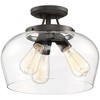 Savoy House Octave 3 - Light Semi-Flush Mount in  English Bronze - 2 of 3