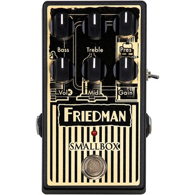 Friedman Smallbox Overdrive Effects Pedal Black