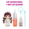 Yummiland x Licensed Sweets Lip Gloss Doll: Hershey's Kisses Includes DIY Lip Gloss + Removable Keychain - 3 of 4