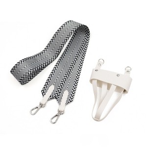 BABYYER Fashionable Crossbody Cup Sleeve Stainless Steel Thermal Insulation Leather Cup Sleeve Kettle Sleeve - 1 of 3